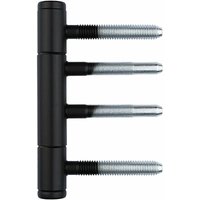 Otlav - Einbohrband 3-tlg. Typ 335 ø 15 mm, Stahl schwarz matt ral 9005 von OTLAV