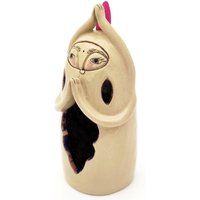 Göttin Kegel Weihrauchbrenner - Keramik Räucherstäbchenhalter/Ritualskulptur Dankbarkeits-Göttin Ii Altardekoration Handgemacht Teelichthalter von OTOOKAceramics