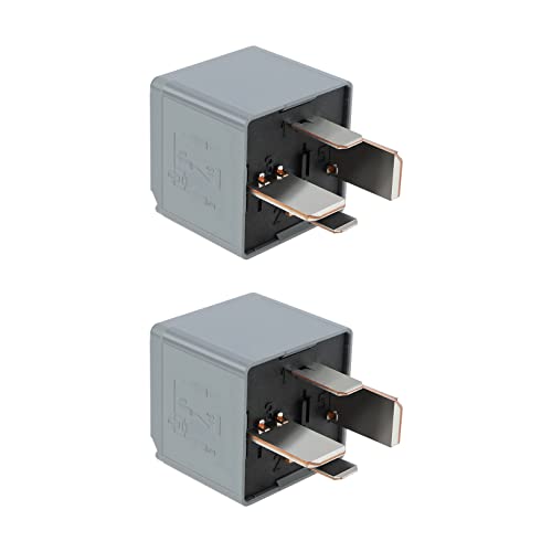 OTOTEC 2 Stück Auto Relais 5M5T-14B192-EA V23136-J4-X62 kompatibel mit Mondeo Fiesta Focus Ka Transit Kuga Ranger Explorer C-Max Galaxy S-Max B-Max 4 Pin DC 12V 70A OTOTEC 2 Stück Auto Relais 5M5T-14B192-EA V23136-J4-X62 kompatibel mit Mondeo Fiesta Focus Ka Transit Kuga Ranger Explorer C-Max Galaxy S-Max B-Max 4 Pin DC 12V 70A von OTOTEC