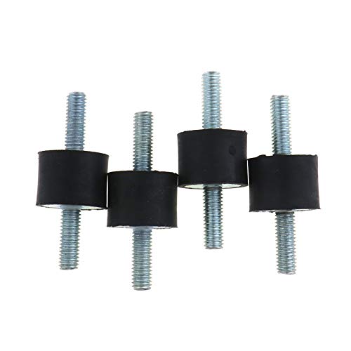 4er Set Gummipuffer Gummi-Metall-Puffer M6 Schwingungsdämpfer Silentblock Anschlagpuffer 4er Set Gummipuffer Gummi-Metall-Puffer M6 Schwingungsdämpfer Silentblock Anschlagpuffer von OTOTEC
