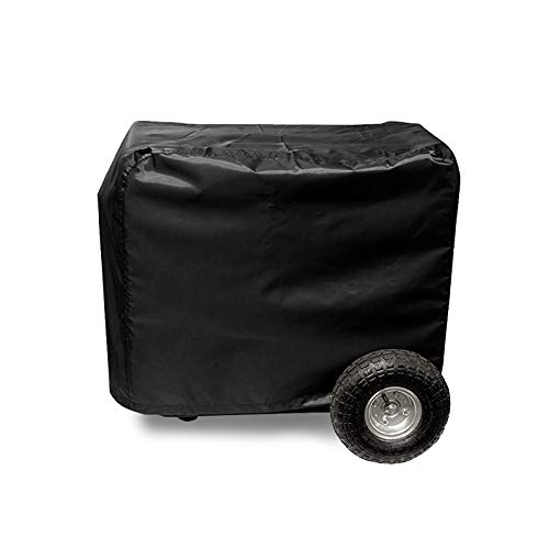 Generator Abdeckung Stromerzeugerabdeckung Wasserdicht Zubehör Lagerung Staubdicht für Outdoor Tragbarer Generator 64x61x54cm Schwarz von OTOTEC