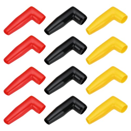 OTOTEC 12 Stück elektrische Klemmen Boot Elektrische Schutzwinde Motor Kabel Terminal Boot Terminal PVC Schutzabdeckung von OTOTEC