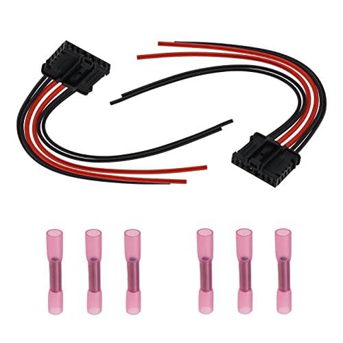 2 Stück 6 pin 20 cm Rücklicht Kabelsatz Rücklicht Kabelbaum 1606248780 Ersatzteile kompatibel mit 206 207 307 308 von OTOTEC