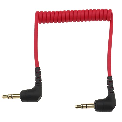 OTOTEC 3,5mm Mikrofonkabel Ersatz Kompatibel mit Rode Wireless Go VideoMic GO 2/VideoMicro 3,5 Mm Stecker auf Stecker TRS auf TRS Audio Mikrofon Aux Mic Kabel von OTOTEC