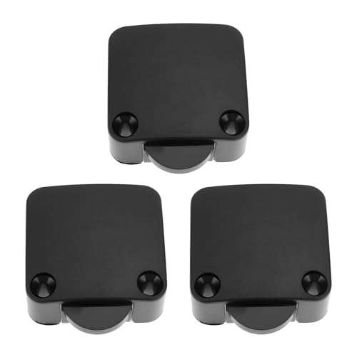 OTOTEC 3pcs Kleiderschrank Schrank Lichtschalter Modell 202A 2A 250V Automatischer Rücksetz-Türschalter Schwarz von OTOTEC