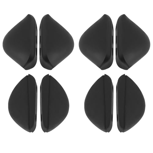 OTOTEC 4 Paar 2-Typ Nasenpads Silikon Nasenpads Nasenpads für Sonnenbrillen Kompatibel mit Oakley Kompatibel mit Crosslink Kompatibel mit Badman von OTOTEC