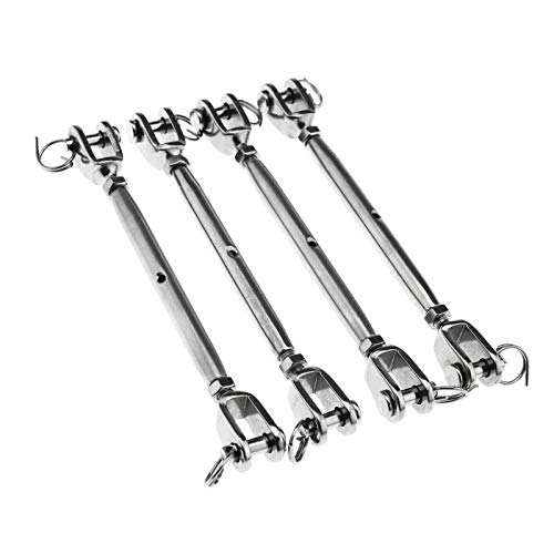 OTOTEC Spannschloss aus Edelstahl, 5 mm, 4 Stück von OTOTEC