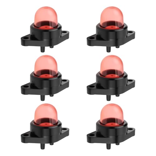OTOTEC 6 Stück Rote Primer-Birnen Ersatzteil 530071835 188-513 Kompatibel mit Poulan Kompatibel mit Craftsman-Kettensäge von OTOTEC