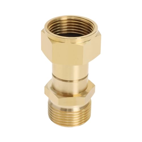 OTOTEC M22 x 14 mm Messing Hochdruckreiniger Drehgelenk Verdrehschutz Anschluss Außengewinde Fitting Hochdruckreiniger Zubehör 3000 PSI von OTOTEC