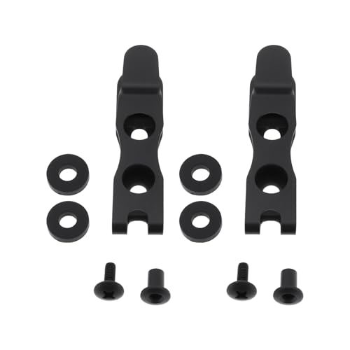 OTOTEC Messer-E-Mantelgeschirr, Clip, Zubehör mit Schrauben, Befestigungslochabstand von 17–21 mm, Schwarz, 2 Stück von OTOTEC