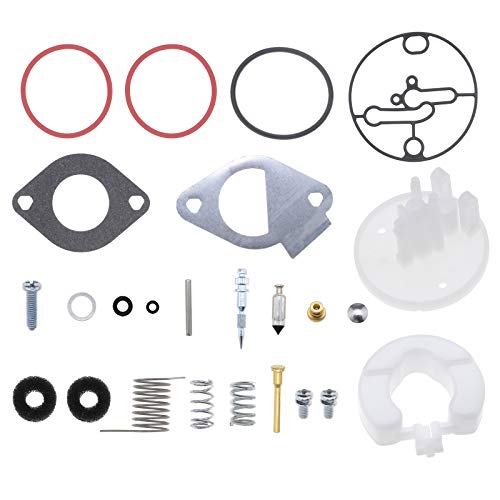 Vergaser Reparatursatz Kompatibel mit Briggs & Stratton Craftsman 11 PS bis 19 PS Motoren 796184 698787 790032 Vergaser Reparatur Rebuild Kit von OTOTEC