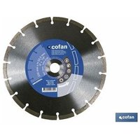 Grundlegende Universal-Diamantscheibe 230 mm. von COFAN