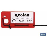 Cofan - Inbusschlüssel Zoll 0,05 von COFAN