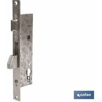 Cofan - Hebel-Einsteckschloss D85e38 Nickel (L.Short) von COFAN