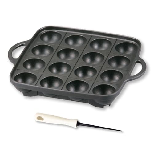 OTSUMAMI TOKYO Takoyaki Grillpfanne für Iwatani Kassette-feu Butanöfen und Takoyaki Pick Set, CB-A-TKP von OTSUMAMI TOKYO