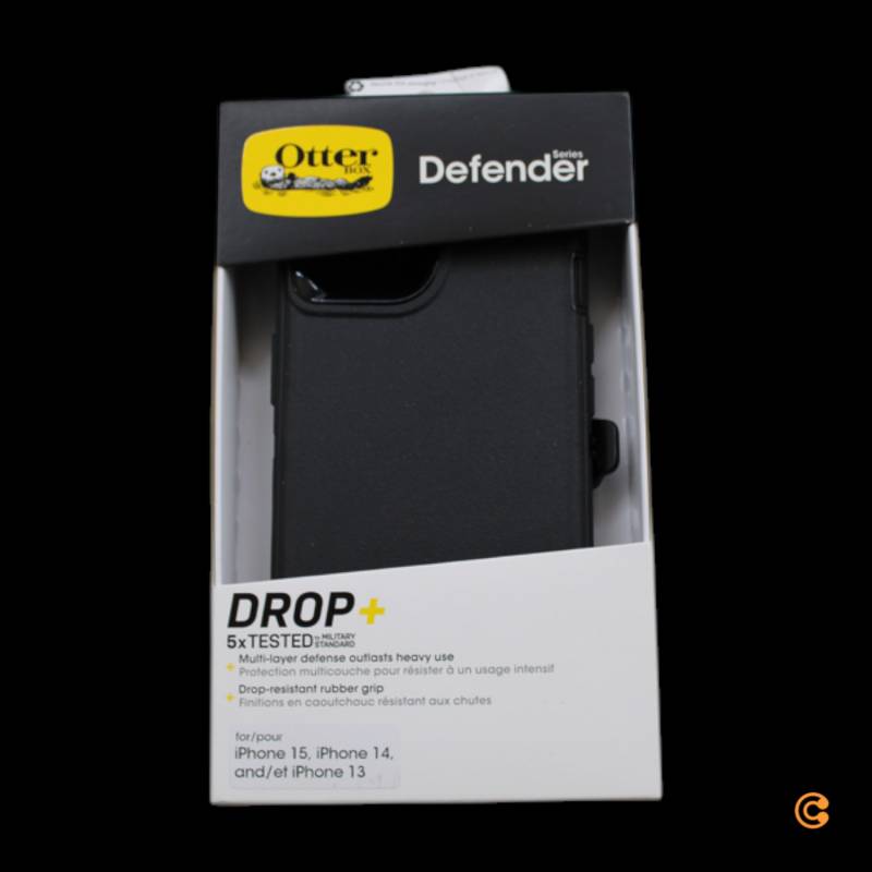 Otterbox Defender Case Schutzhülle I Phone 15 Mag Safe Kompatibel Schwarz B-Ware von OTTERBOX
