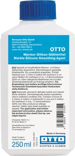 OTTO Marmor-Silikon-Glättmittel 5 Liter Kanister OTTO Marmor-Silikon-Glättmittel 5 Liter Kanister von Otto Chemie
