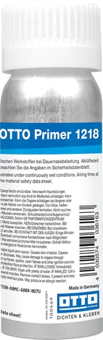 OTTO Primer 1218 Silikon-Dauernass-Primer 100 ml Alu Flasche 1-komponentig von Otto Chemie