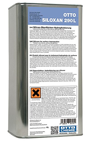 OTTO Siloxan 290L Silikon-Oberflächen-Hydrophobierung 5 Liter Blech Kanister OTTO Siloxan 290L Silikon-Oberflächen-Hydrophobierung 5 Liter Blech Kanister von Otto Chemie