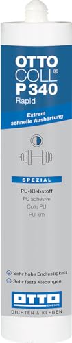 OTTOCOLL RAPID Spezial-PU-Klebstoff 310 ml Kartusche C1170 altgrau von OTTOCOLL