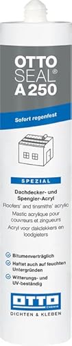 OTTOSEAL A 250 Dachdecker- und Spengler-Acryl 310 ml Kartusche C01 weiss OTTOSEAL A 250 Dachdecker- und Spengler-Acryl 310 ml Kartusche C01 weiss von Otto Chemie