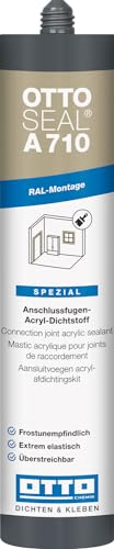 OTTOSEAL A 710 Acryl-Dichtstoff für die RAL-Montage innen 310 ml Kartusche C01 weiss von Otto Chemie