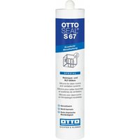 Otto Chemie - ottoseal s 67 Geruchsarmes Reinraum- und RLT-Silikon 310 ml C02 grau - 7067402 von OTTO CHEMIE