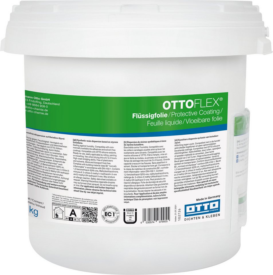 OTTO-Chemie Duschdichtung OTTOFLEX Flüssigfolie Verbundabdichtung von Otto Chemie OTTO-Chemie Duschdichtung OTTOFLEX Flüssigfolie Verbundabdichtung von Otto Chemie von OTTO-Chemie