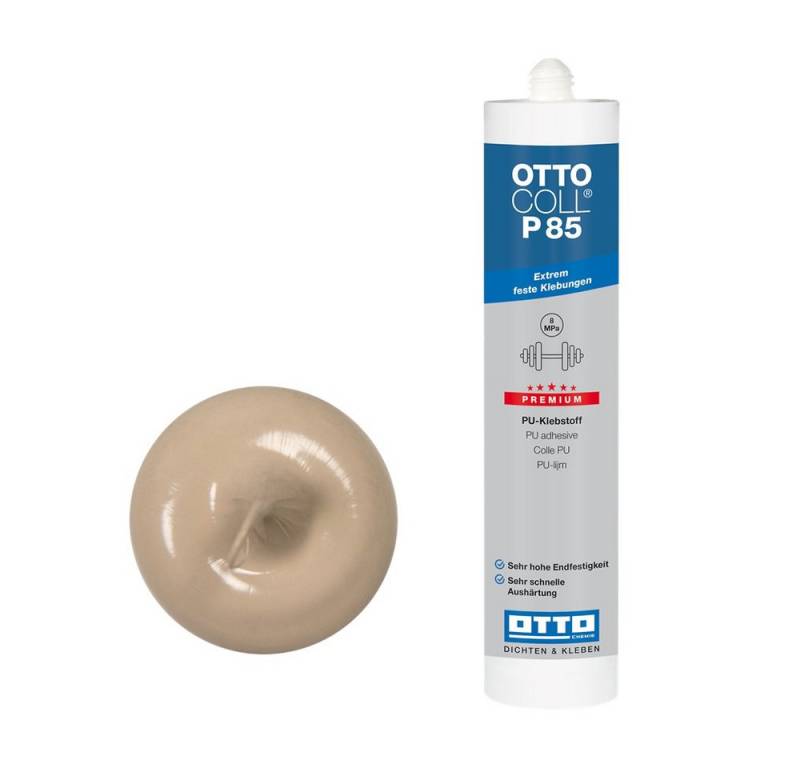 OTTO-Chemie Klebstoff Ottocoll P85 hochfester PU-Klebstoff in verschiedenen Farben, Hochfest von OTTO-Chemie