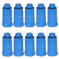 Otto Haas Kg - 10x Baustopfen 1/2 Zoll blau Kunststoff Abdrückstopfen Prüfstopfen Otto Haas Kg - 10x Baustopfen 1/2 Zoll blau Kunststoff Abdrückstopfen Prüfstopfen von OTTO HAAS KG