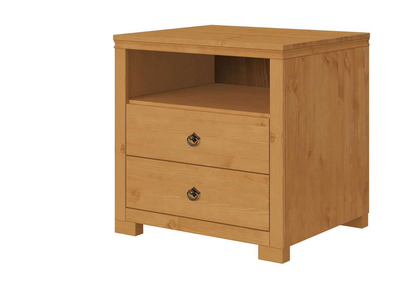 OTTO home Beistellschrank Gotland, Schrankmodulsystem, einzeln oder mit der Serie kombinierbar (H/B/T ca. 60/60/52 oder ca. 44/60/52) massive Kiefer, variabel einsetzbar, auch für Dachschrägen von OTTO home