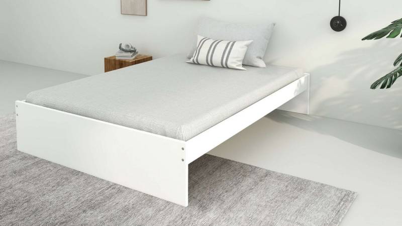 OTTO home Bett Magdala (Breite/ Belastbarkeit: 120cm/200 KG, 90cm/ 100KG), aus MDF, Breite Liegefläche 140 cm, Bettkasten optional von OTTO home