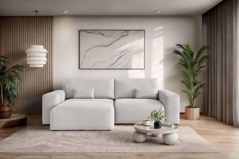 OTTO home Ecksofa MATTS Schlafsofa mit Bettkasten, Maße B/T/H: 265/159/89 cm, L-Form mit Recamiere rechts oder links, hoher Sitzkomfort von OTTO home