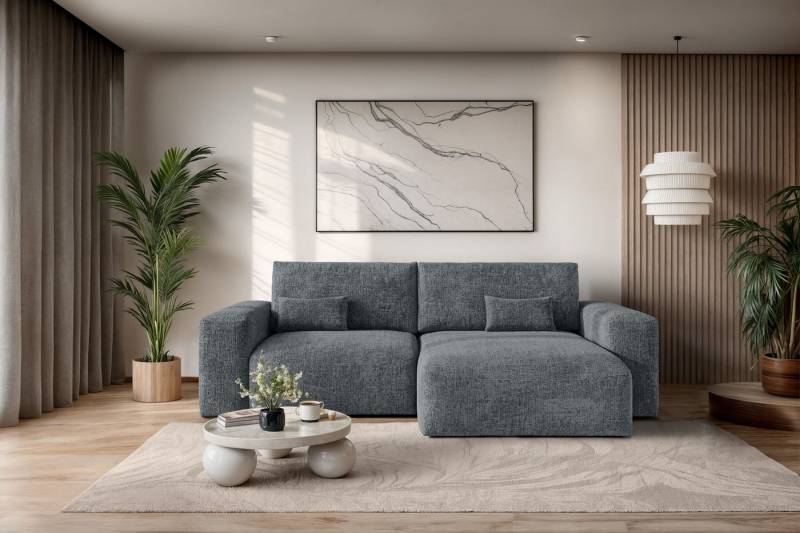 OTTO home Ecksofa MATTS Schlafsofa mit Bettkasten, Maße B/T/H: 265/159/89 cm, L-Form mit Recamiere rechts oder links, hoher Sitzkomfort von OTTO home