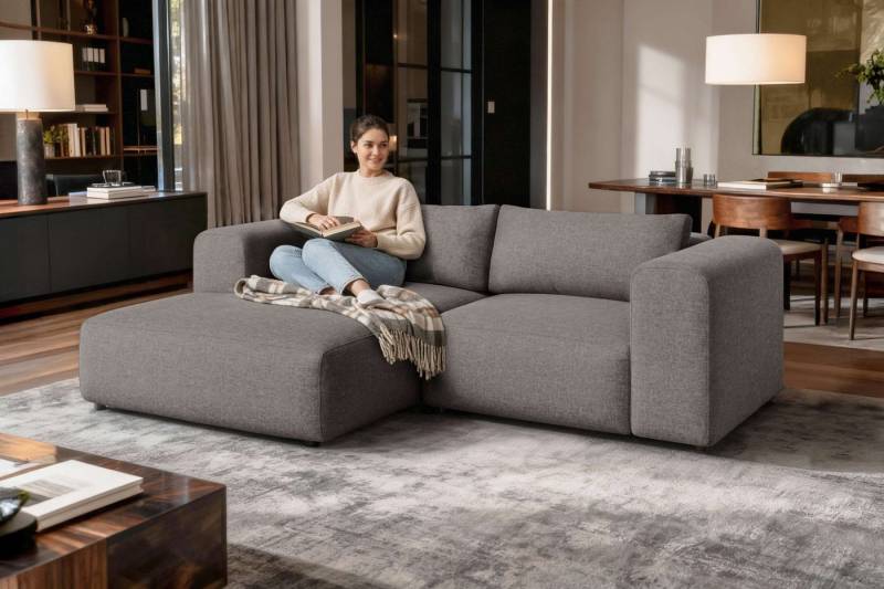 OTTO home Ecksofa TIARRA Design-Sofa mit Ottomane recht/links bestellbar, Breite 241 cm, L-Form mit hochelastischer Schaum und Wellenunterfederung OTTO home Ecksofa TIARRA Design-Sofa mit Ottomane recht/links bestellbar, Breite 241 cm, L-Form mit hochelastischer Schaum und Wellenunterfederung von OTTO home