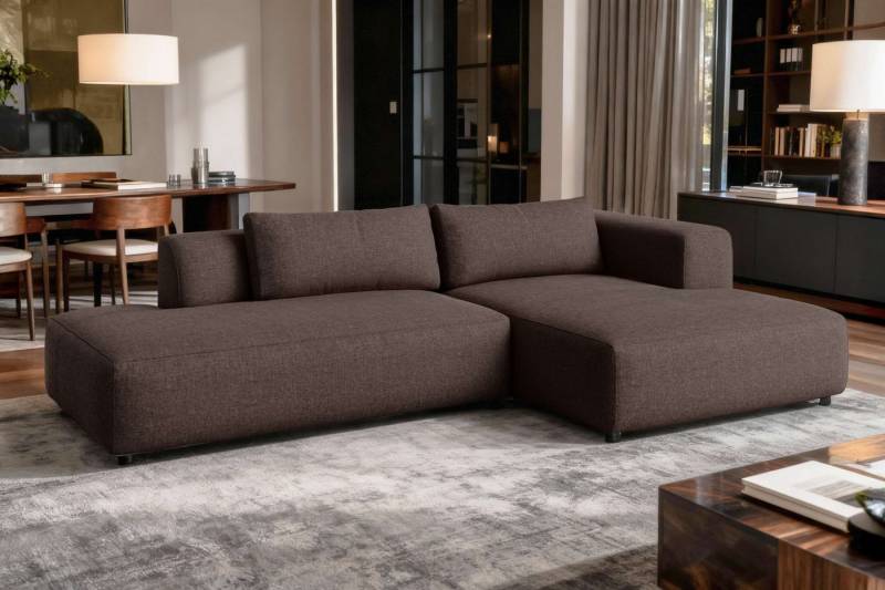 OTTO home Ecksofa TIARRA Design-Sofa mit Ottomane recht/links bestellbar, Breite 287 cm, L-Form mit hochelastischer Schaum und Wellenunterfederung OTTO home Ecksofa TIARRA Design-Sofa mit Ottomane recht/links bestellbar, Breite 287 cm, L-Form mit hochelastischer Schaum und Wellenunterfederung von OTTO home