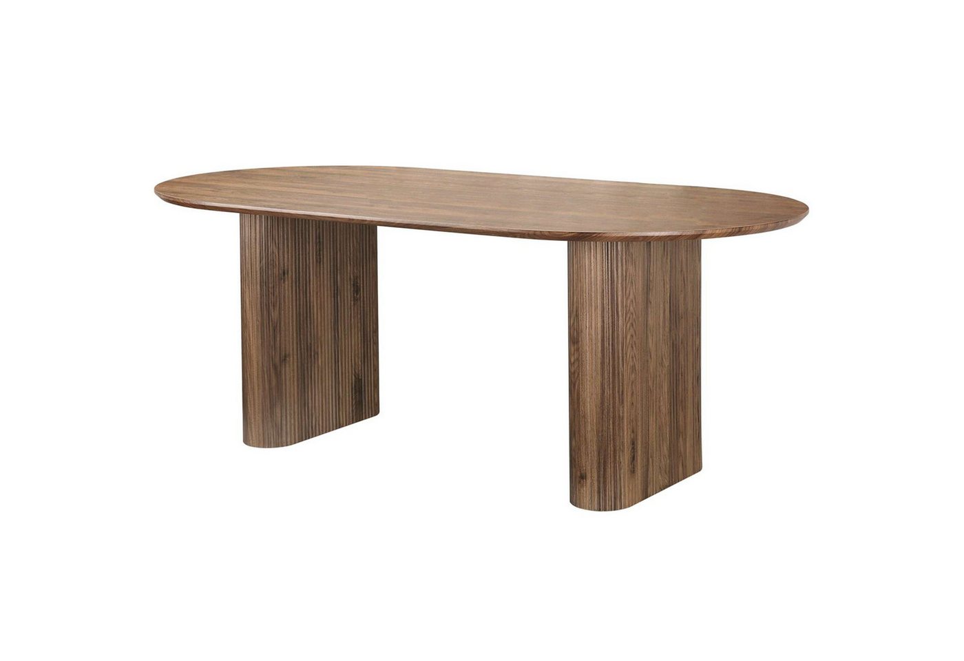 OTTO home Esstisch Bostonia, ovaler Esstisch, Beine mit Rillenstruktur, pflegeleicht, Höhe 76 cm OTTO home Esstisch Bostonia, ovaler Esstisch, Beine mit Rillenstruktur, pflegeleicht, Höhe 76 cm von OTTO home