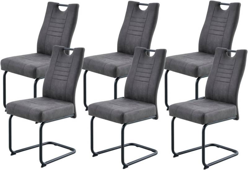 OTTO home Freischwinger Altona (Set, 6 St), Federkern und Griff, 140 Kg Belastbarkeit, 2er und 6er Set von OTTO home