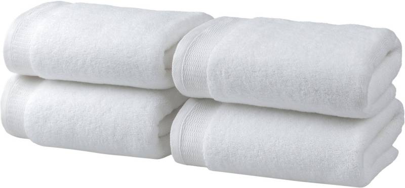 OTTO home Handtücher Fenya, flauschig und weich, 550gr/m², Webfrottier (4-St), Premium Handtücher mit Bordüre, Handtuch-Set, 100% Baumwolle von OTTO home