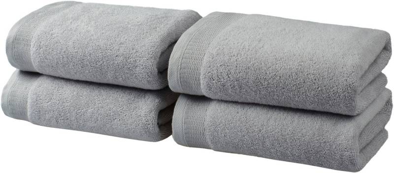 OTTO home Handtücher Fenya, flauschig und weich, 550gr/m², Webfrottier (4-St), Premium Handtücher mit Bordüre, Handtuch-Set, 100% Baumwolle von OTTO home