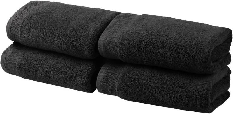 OTTO home Handtücher Fenya, flauschig und weich, 550gr/m², Webfrottier (4-St), Premium Handtücher mit Bordüre, Handtuch-Set, 100% Baumwolle von OTTO home