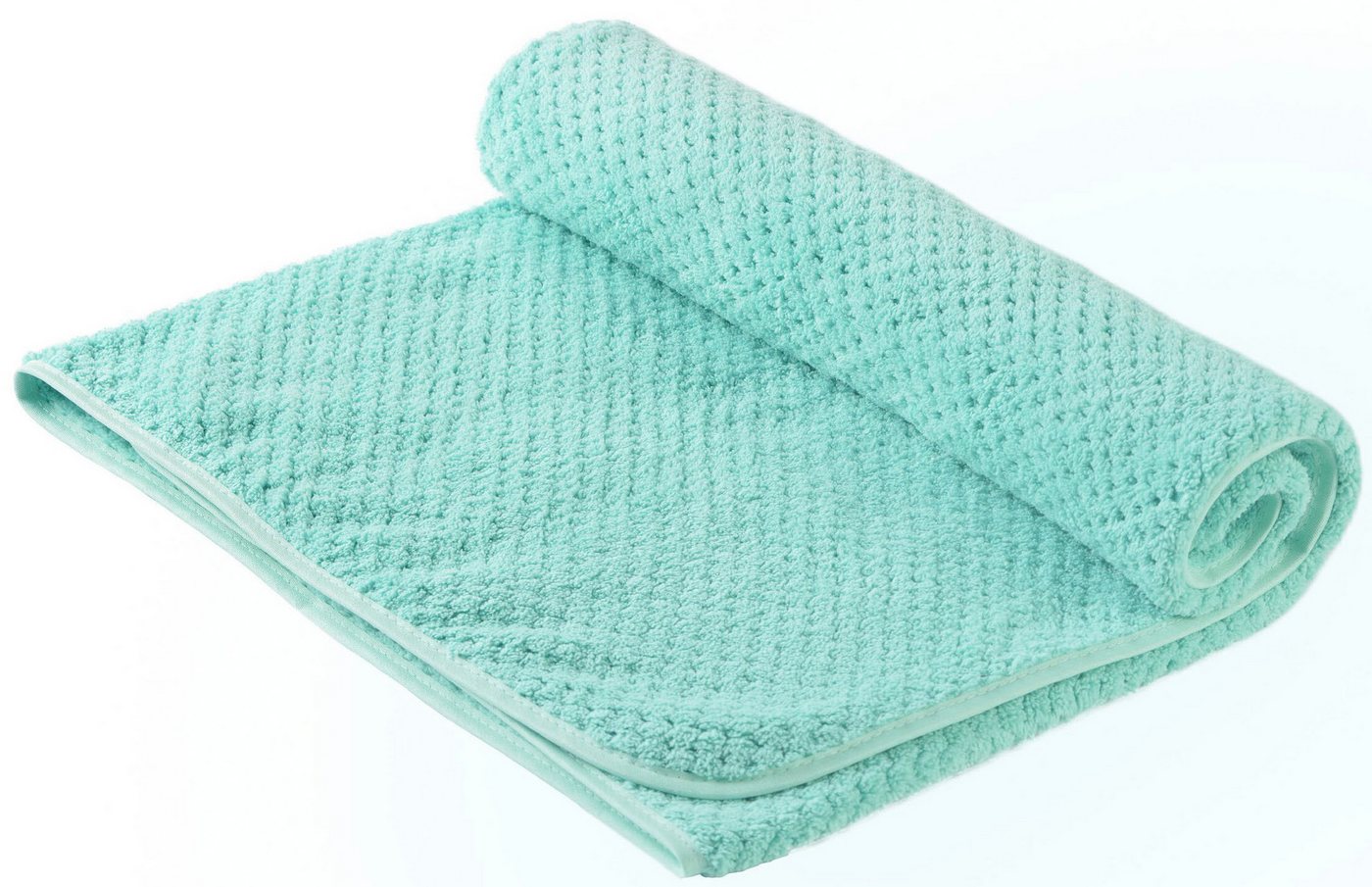 OTTO home Handtücher Parris, diverse Größen, ideal als Sporthandtuch, Reisehandtuch, Microfaser (2-St), sehr leicht, kompakt, schnelltrocknend, Mikrofaser, mit Waffelmuster von OTTO home