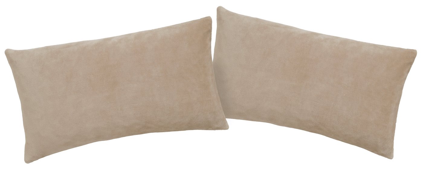 OTTO home Kissenbezug Desner3, (2 Stück), Kissenhülle mit Reißverschluss, Cashmere-Touch, kuschelig & weich von OTTO home