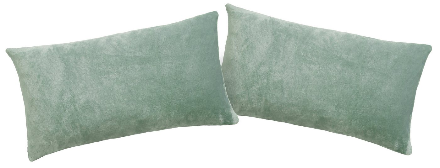 OTTO home Kissenbezug Desner3, (2 Stück), Kissenhülle mit Reißverschluss, Cashmere-Touch, kuschelig & weich von OTTO home