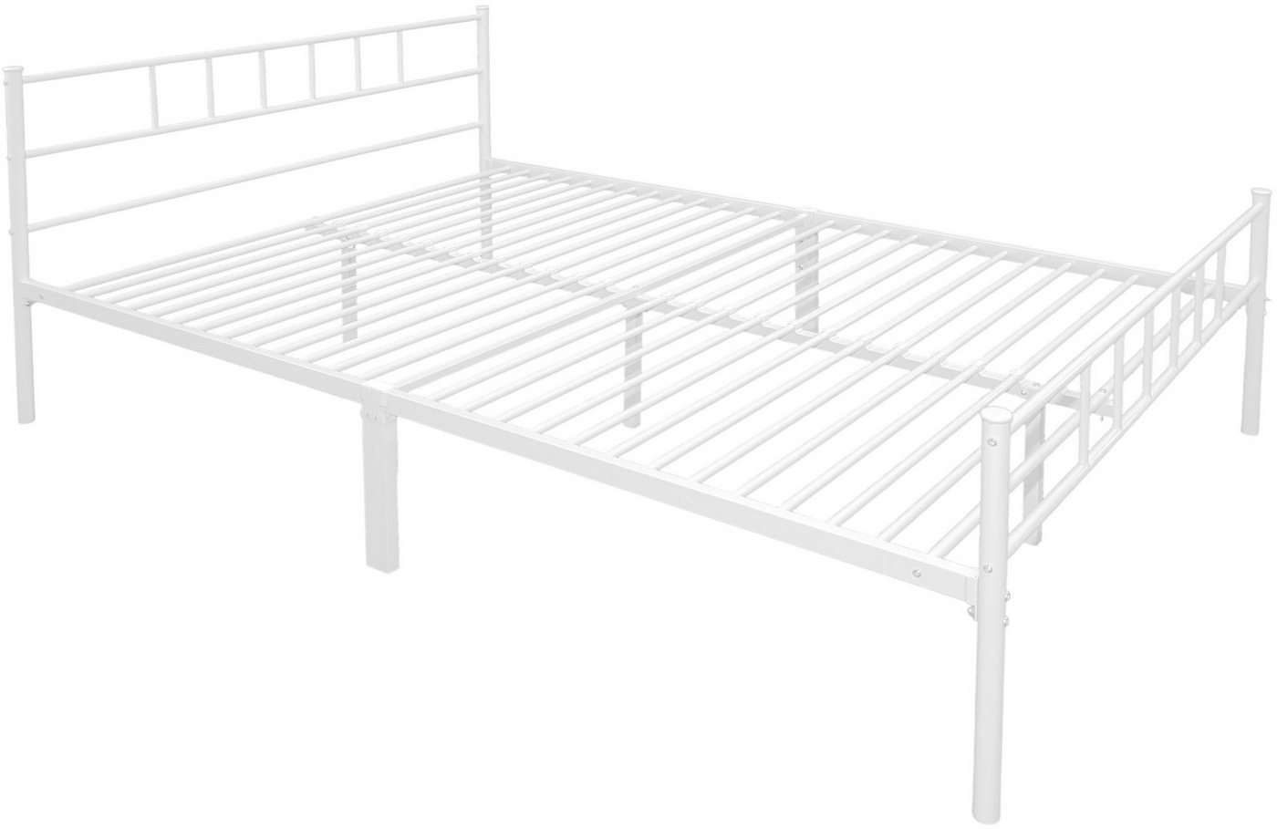 OTTO home Metallbett Amrum Bett Bettgestell Bettrahmen Einzelbett Doppelbett Stahlbett (2m Länge und in 4 Breiten wählbar - 90, 140, 160, 180 cm), Schlafzimmerbett inkl. 26 Lattenroste zum Schutz der Matratze von OTTO home