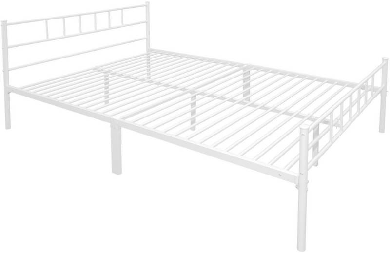 OTTO home Metallbett Amrum Bett Bettgestell Bettrahmen Einzelbett Doppelbett Stahlbett (2m Länge und in 4 Breiten wählbar - 90, 140, 160, 180 cm), Schlafzimmerbett inkl. 26 Lattenroste zum Schutz der Matratze von OTTO home