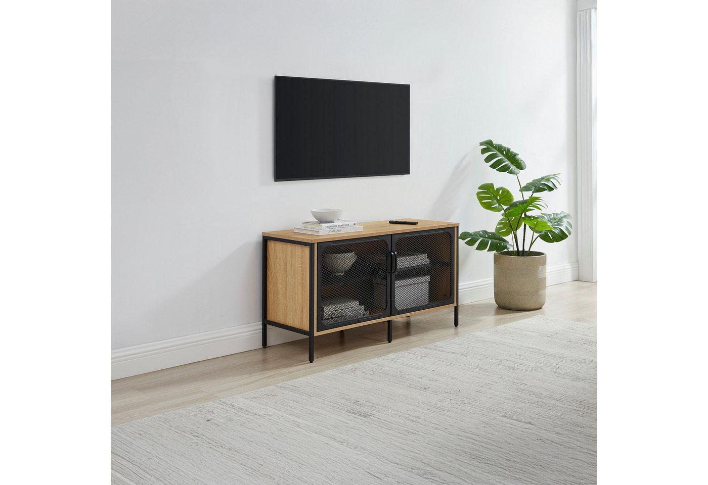 OTTO home TV-Board Amance, mit umweltfreundlichen ABS-Kanten und langlebigem Metallgestell OTTO home TV-Board Amance, mit umweltfreundlichen ABS-Kanten und langlebigem Metallgestell von OTTO home