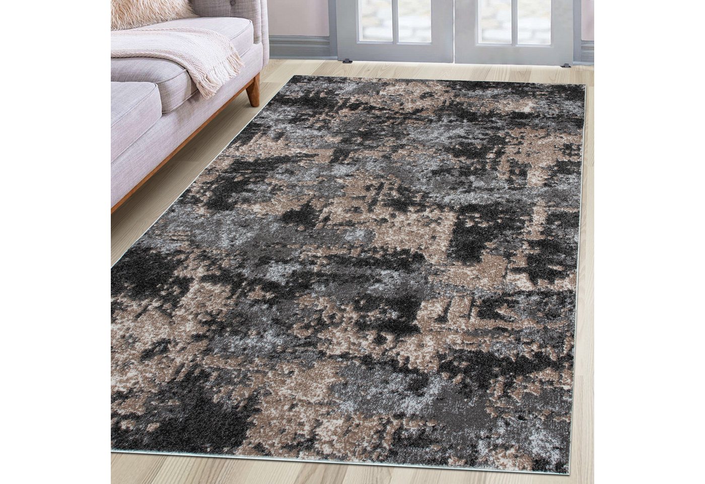 OTTO home Teppich Janory, Marmor-Optik, rechteckig, Höhe: 9 mm, mit besonders weichem Flor, Kurzflor, modernes Design OTTO home Teppich Janory, Marmor-Optik, rechteckig, Höhe: 9 mm, mit besonders weichem Flor, Kurzflor, modernes Design von OTTO home