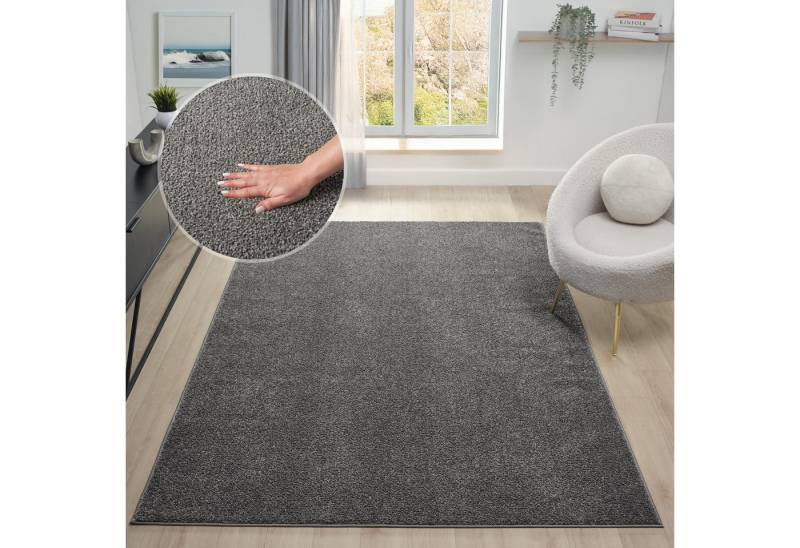 OTTO home Teppich Lisam, rechteckig, Höhe: 15 mm, meliert, uni, Wohnzimmer, Schlafzimmer OTTO home Teppich Lisam, rechteckig, Höhe: 15 mm, meliert, uni, Wohnzimmer, Schlafzimmer von OTTO home