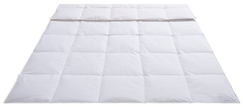 OTTO products Daunenbettdecke Jannika, Füllung: 80% Daunen & 20% Federn, Bezug: 100% Baumwolle, plastikfreie Verpackung von OTTO products